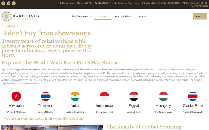 /journeys — Rare Finds Warehouse
