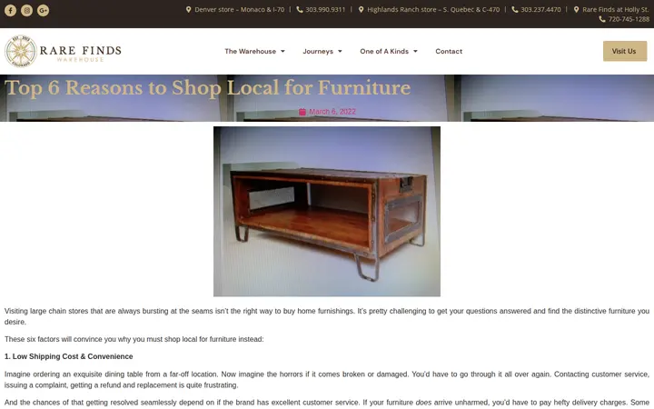 /top-6-reasons-to-shop-local-for-furniture — Rare Finds Warehouse
