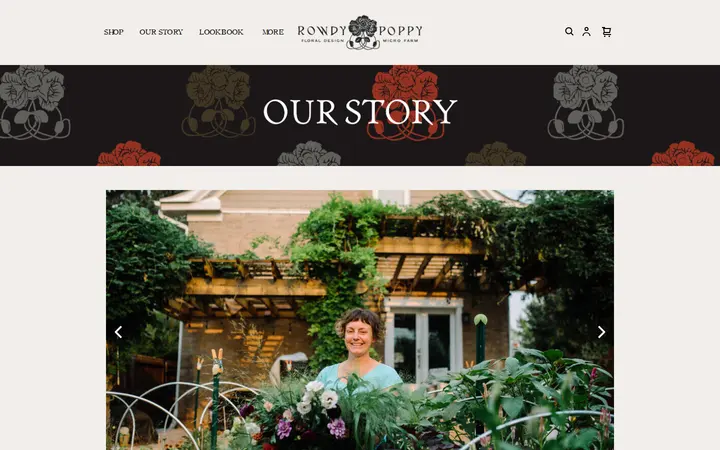/our-story — Rowdy Poppy