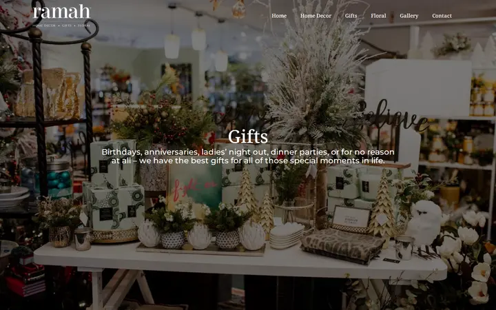 /gifts — Ramah Home