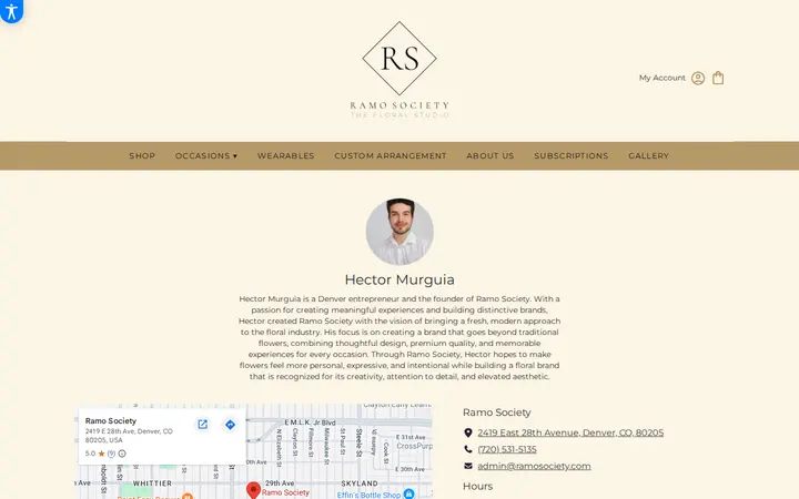 /about-us — Ramo Society