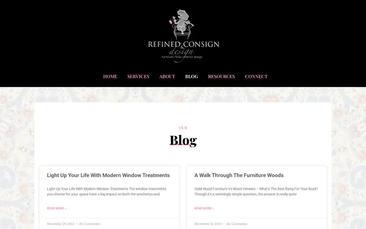 /blog — Refined Consign & Design