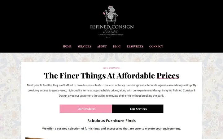 /old-serivce — Refined Consign & Design
