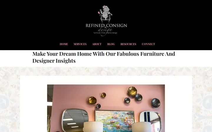 /make-your-dream-home-with-our-fabulous-furniture-and-designer-insights — Refined Consign & Design