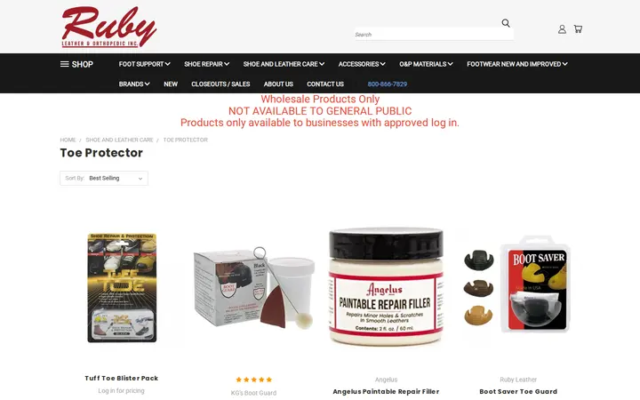 /shoe-and-foot-accessories/toe-protector — Ruby Leather