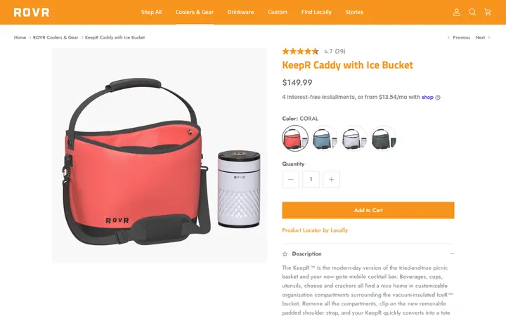 /collections/coolers-and-accessories/products/keepr-new — ROVR Products