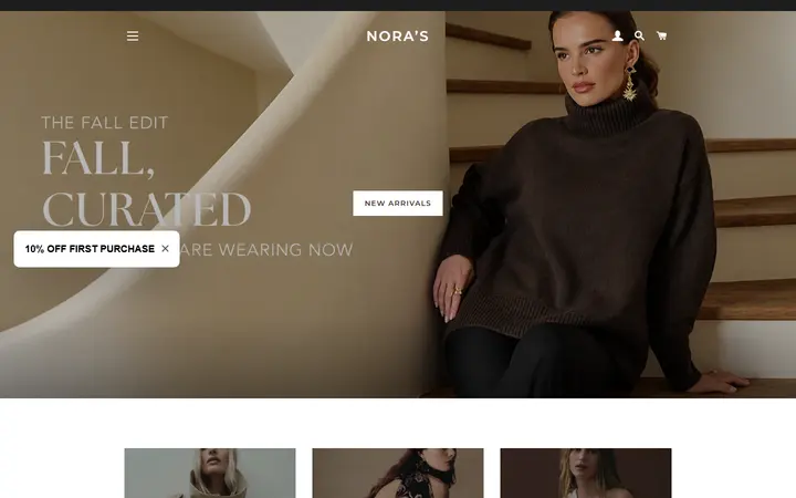 Website of Nora's