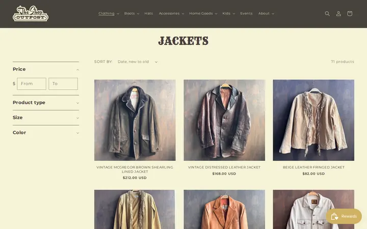 /collections/jackets — The Shop Outpost