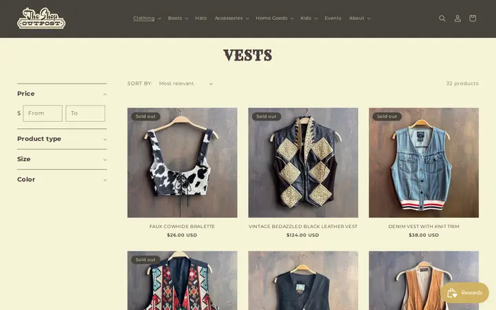 /collections/vests — The Shop Outpost