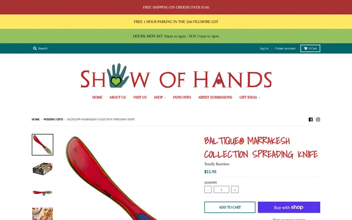 /collections/wedding-gifts/products/baltique%C2%AE-marrakesh-collection-spreading-knife — Show of Hands
