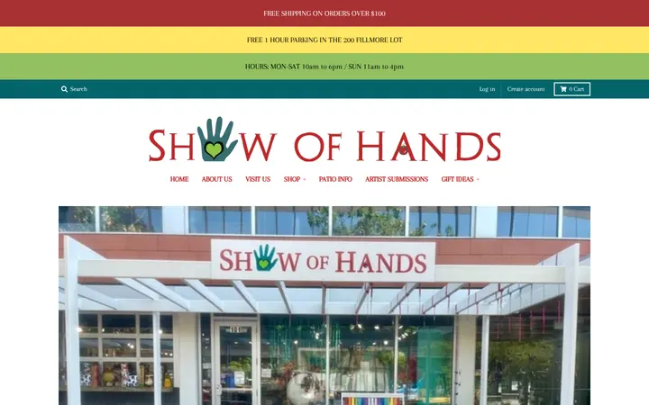 Website of Show of Hands