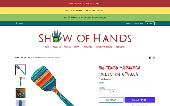 /collections/wedding-gifts/products/baltique%C2%AE-marrakesh-collection-spatula — Show of Hands
