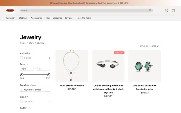 /products/collections/jewelry — Scarpaletto