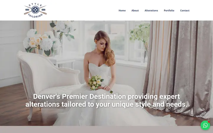 Website of Style Tailoring