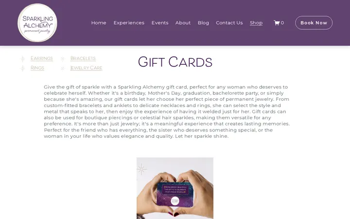 /giftcards — Sparkling Alchemy