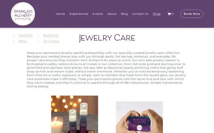 /jewelry-care — Sparkling Alchemy