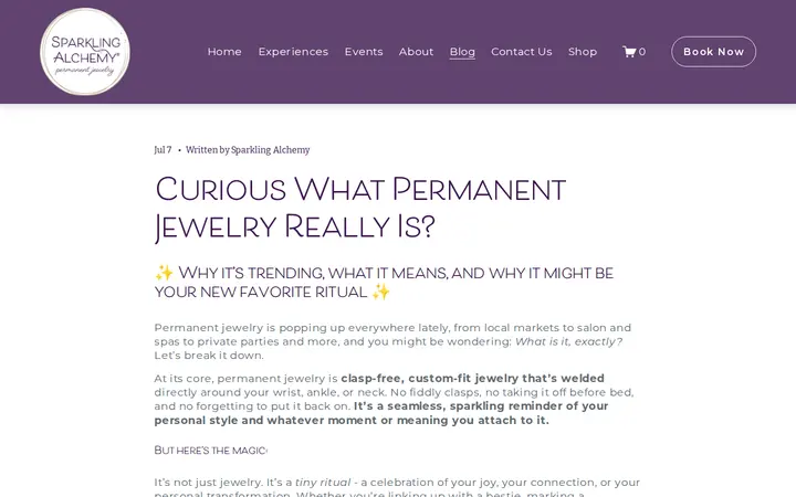 /blog/what-is-permanent-jewelry — Sparkling Alchemy