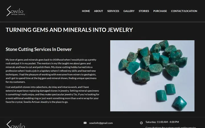 /stone-cutting — Sowilo Artisan Jewelry
