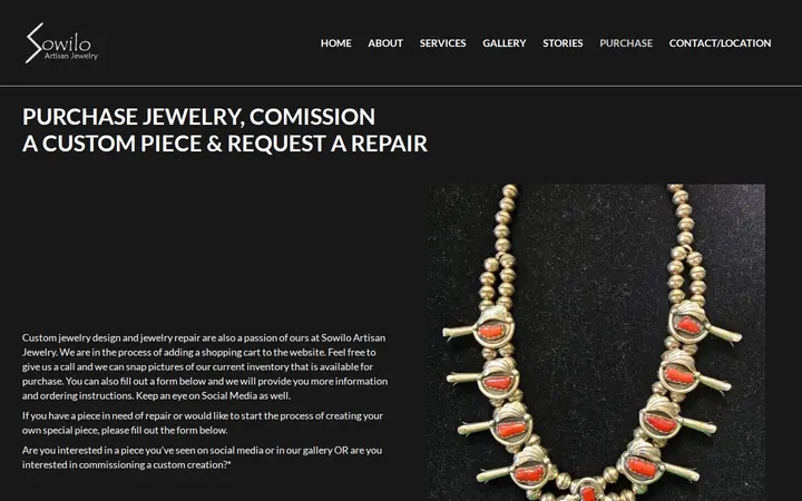 /purchase — Sowilo Artisan Jewelry