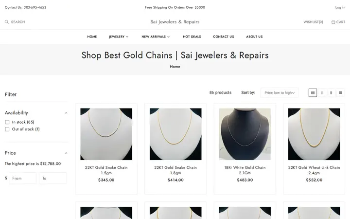 /collections/chains — Sai Jewelers & Repair