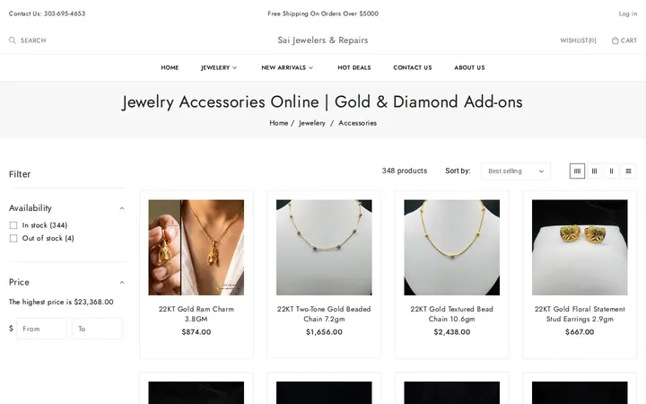 /collections/accessories — Sai Jewelers & Repair