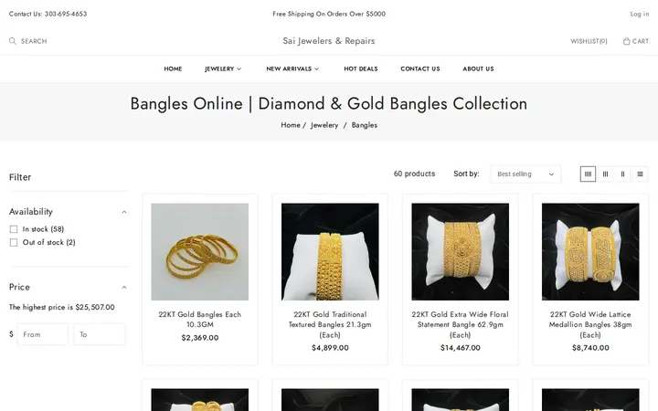 /collections/bangles — Sai Jewelers & Repair