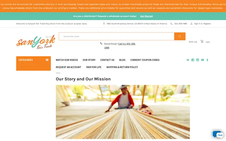 /about-us-our-mission — Sanyork Fair Trade