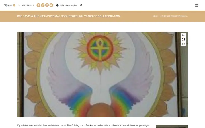 /dee-davis-the-metaphysical-bookstore-40-years-of-collaboration — Shining Lotus Metaphysical Bookstore