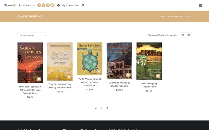 /online-shopping/page/2 — Shining Lotus Metaphysical Bookstore
