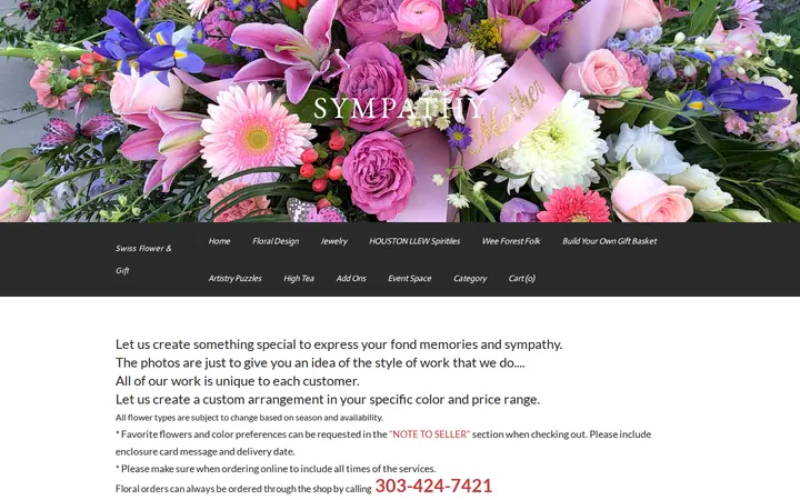 /sympathy-v2.html — Swiss Flower and Gift