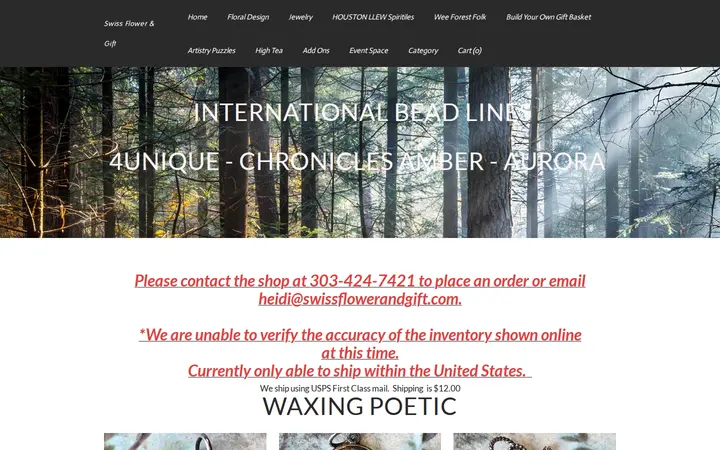/waxing-poetic-aurora-chronicles-amber-4unique.html — Swiss Flower and Gift