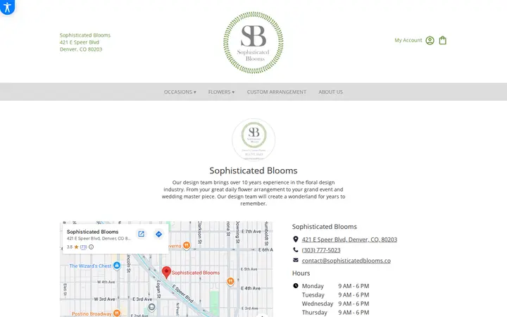 /about-us — Sophisticated Blooms