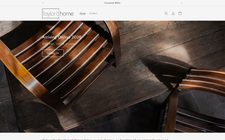 Website of Taylor'd Home