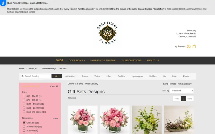 /denver-florist-flower-delivery/gift-sets-flowers — Sanctuary