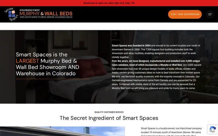 /about-smart-spaces — Murphy & Wall Beds - Smart Spaces