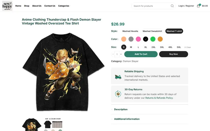 /product/anime-clothing-thunderclap-flash-demon-slayer-vintage-washed-oversized-tee-shirt — Sew Happy Alterations