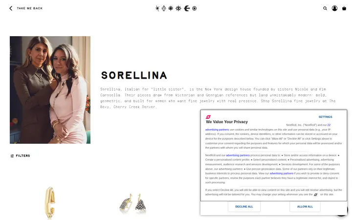 /collections/sorellina — The Bevy Clayton Lane
