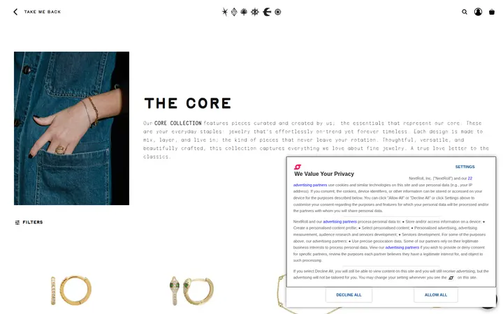 /collections/to-the-core — The Bevy Clayton Lane