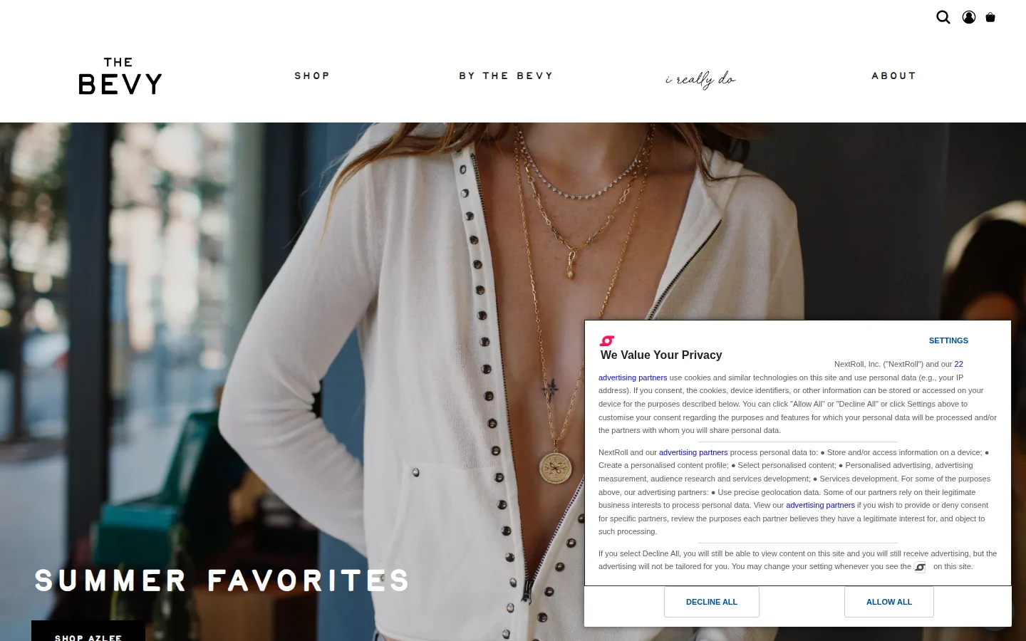 Captured website of The Bevy Clayton Lane