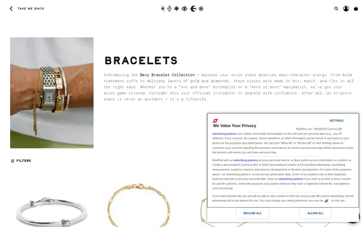 /collections/bracelets — The Bevy Clayton Lane