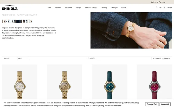 /collections/runabout-watch — Shinola Cherry Creek Store