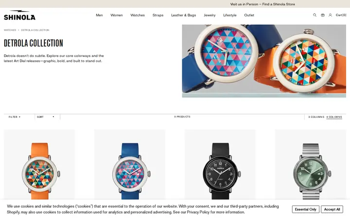 /collections/detrola-collection — Shinola Cherry Creek Store