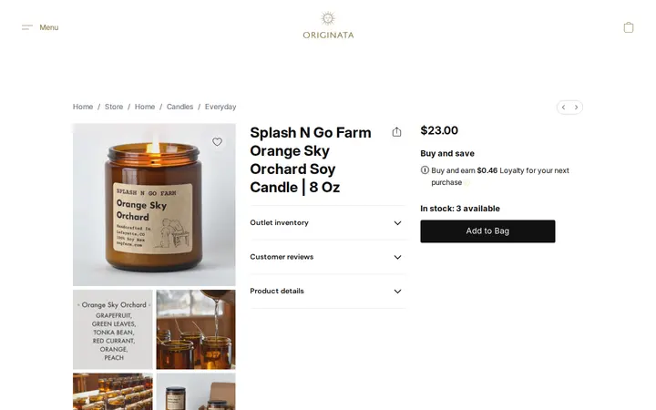 /products/splash-n-go-farm-orange-sky-orchard-soy-candle-8-oz — Originata