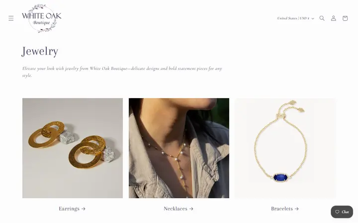 /collections/jewelry-1 — White Oak Boutique