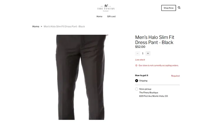 /product/-men-s-halo-slim-fit-dress-pant-black/FMAAPBRA4BSRTUTZOZ4Y3OYS — The Finery Boutique