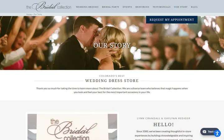 /about-us — The Bridal Collection