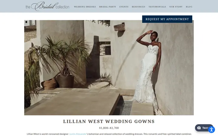 /wedding-dresses/lillian-west-bridal — The Bridal Collection