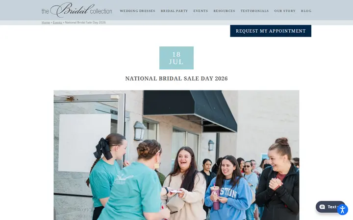 /event/national-bridal-sale-day-2026 — The Bridal Collection