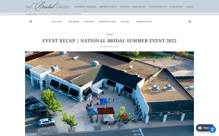 /event-recap-national-bridal-summer-event-2022 — The Bridal Collection