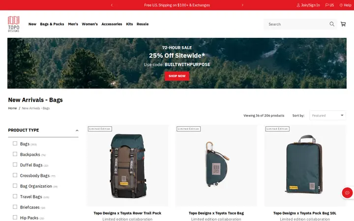 /collections/new-arrivals-bags — Topo Designs Flagship Store